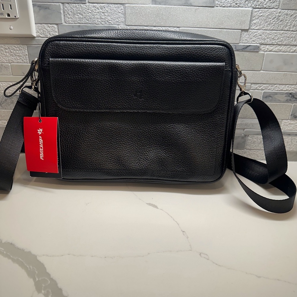 NL Mens Shoulder Leather Bag New